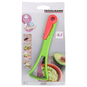 Ustensile de cuisine 4 en 1 pour avocat Fackelmann