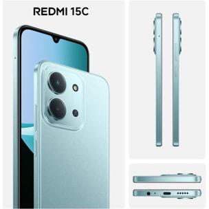 Smartphone XIAOMI Redmi 15C Vert 256Go 4G