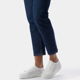 Superga - Scarpe da donna Donna Bianco - 2740 FLOWER SANGALLO