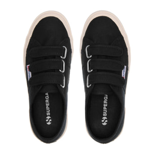 Le Superga Uomo Donna Nero 2750-Cot3Strapu