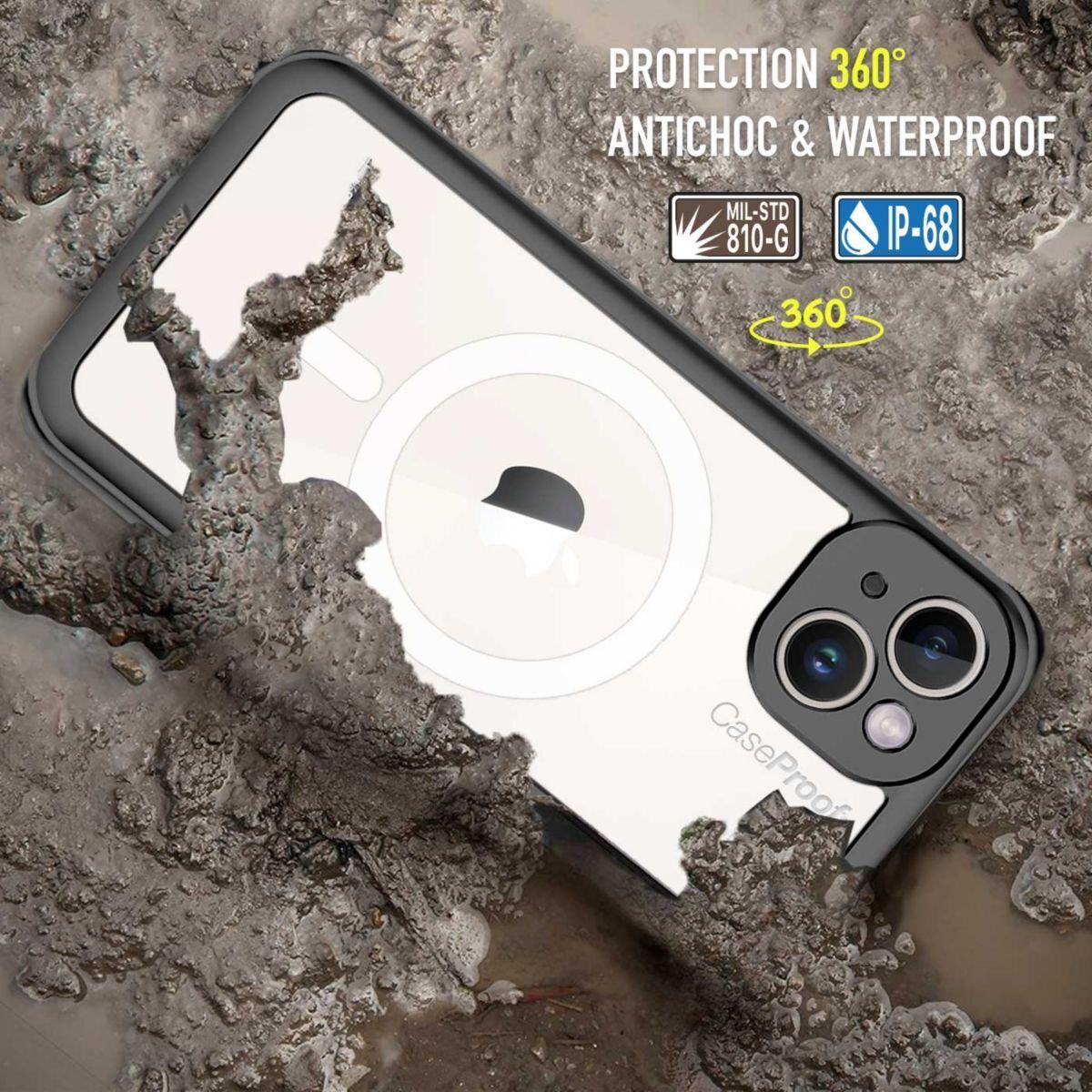 CASEPROOF Coque intégrale CASEPROOF iPhone 14 Plus etanche antichoc MagSafe Veepee