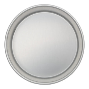 Moule rond bords hauts Essentiels D.23cm gris