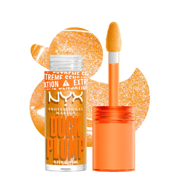 NYX Professional Makeup Gloss Duck Plump repulpant et pailleté Flippin' Slime