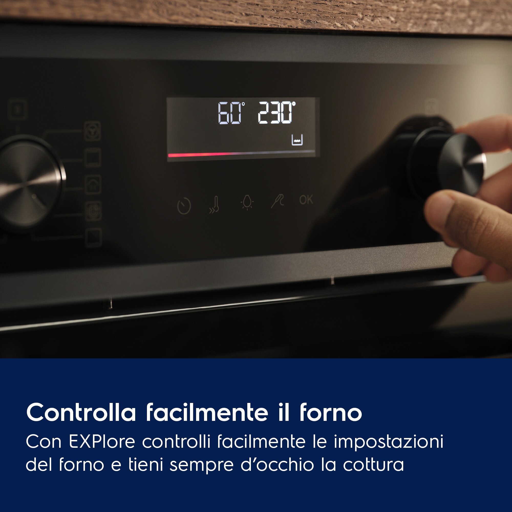 Electrolux Forno Multifunzione SurroundCook® 500 con pulizia pirolitica EOF6P46X