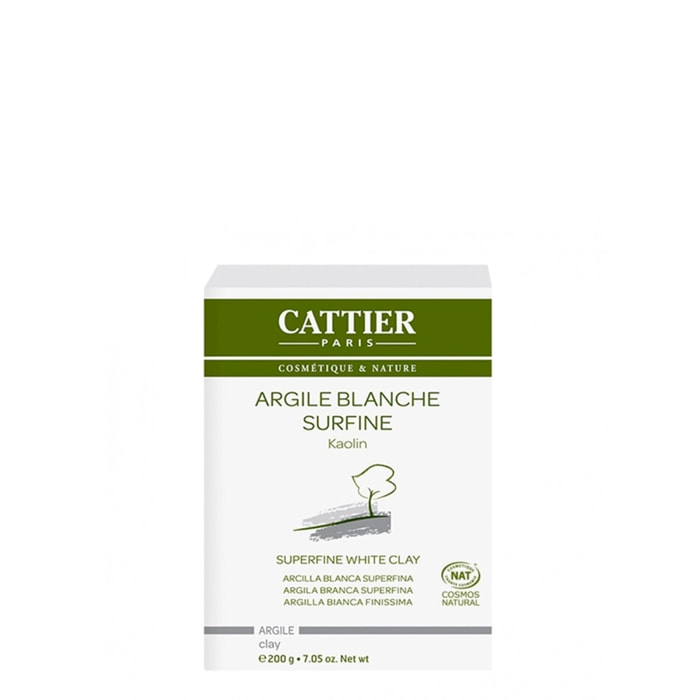 Argile Blanche Surfine - Multiples Usages 200 g