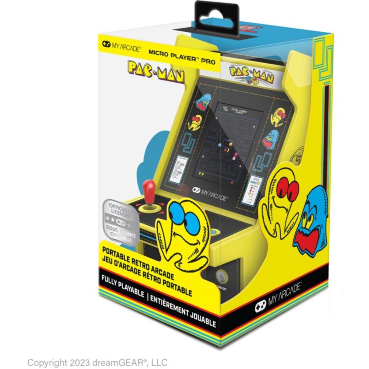 Console rétro MYARCADE Micro Player PRO 6.7'' Pac Man