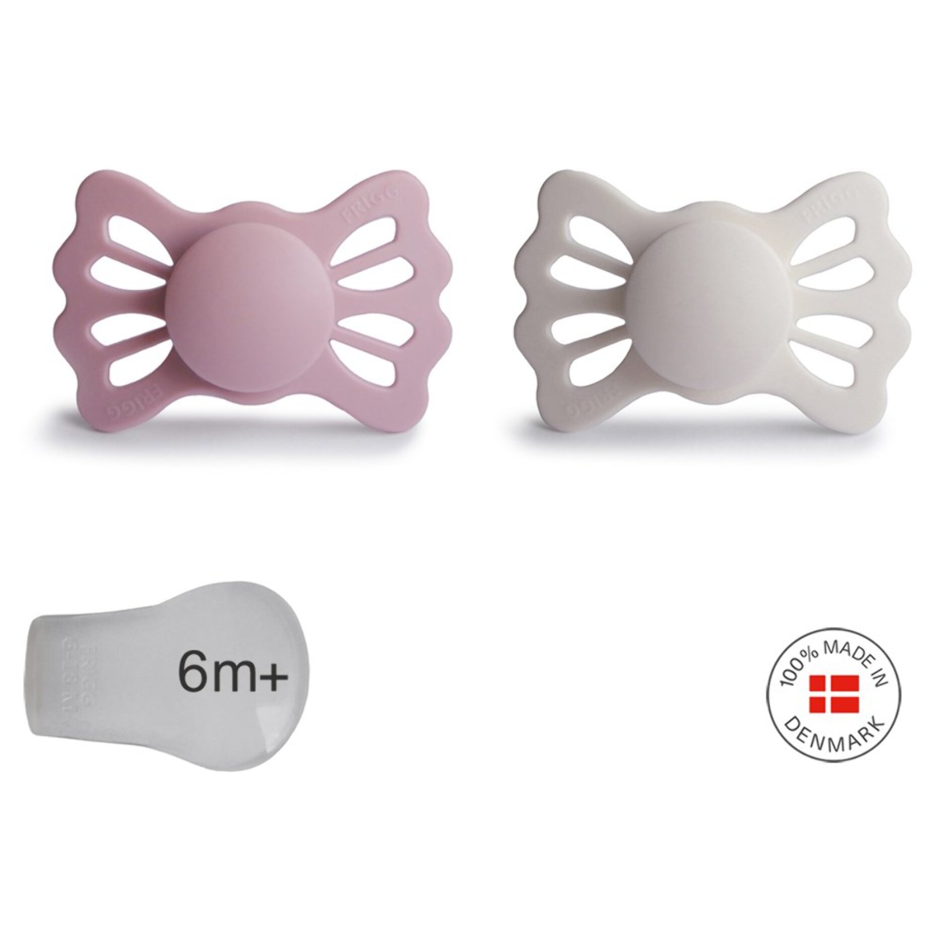 Frigg Pack 2 Chupetes Sim. Silicona Lucky