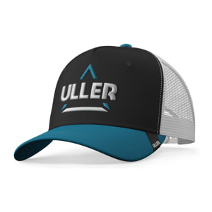 Gorra Trucker Orbital Negro Uller para hombre y mujer