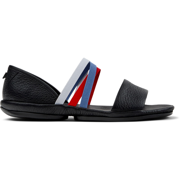 Sandali - CAMPER Right Nina Twins - Nero - Pelle liscia