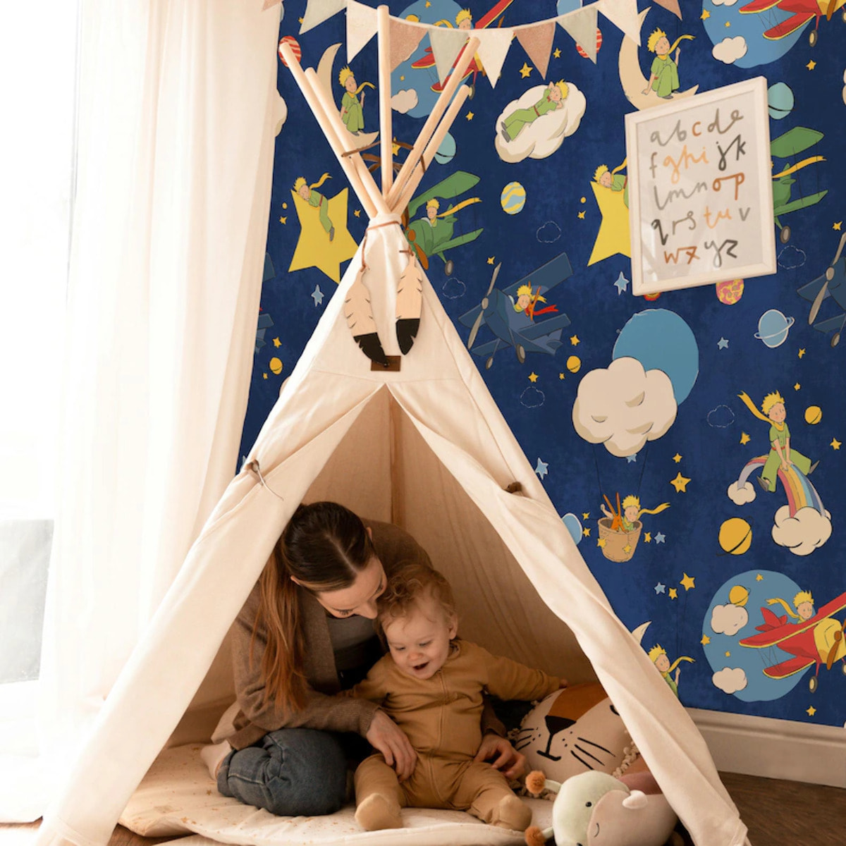 Carta da Parati Ufficiale Il Piccolo Principe Avventure Volo