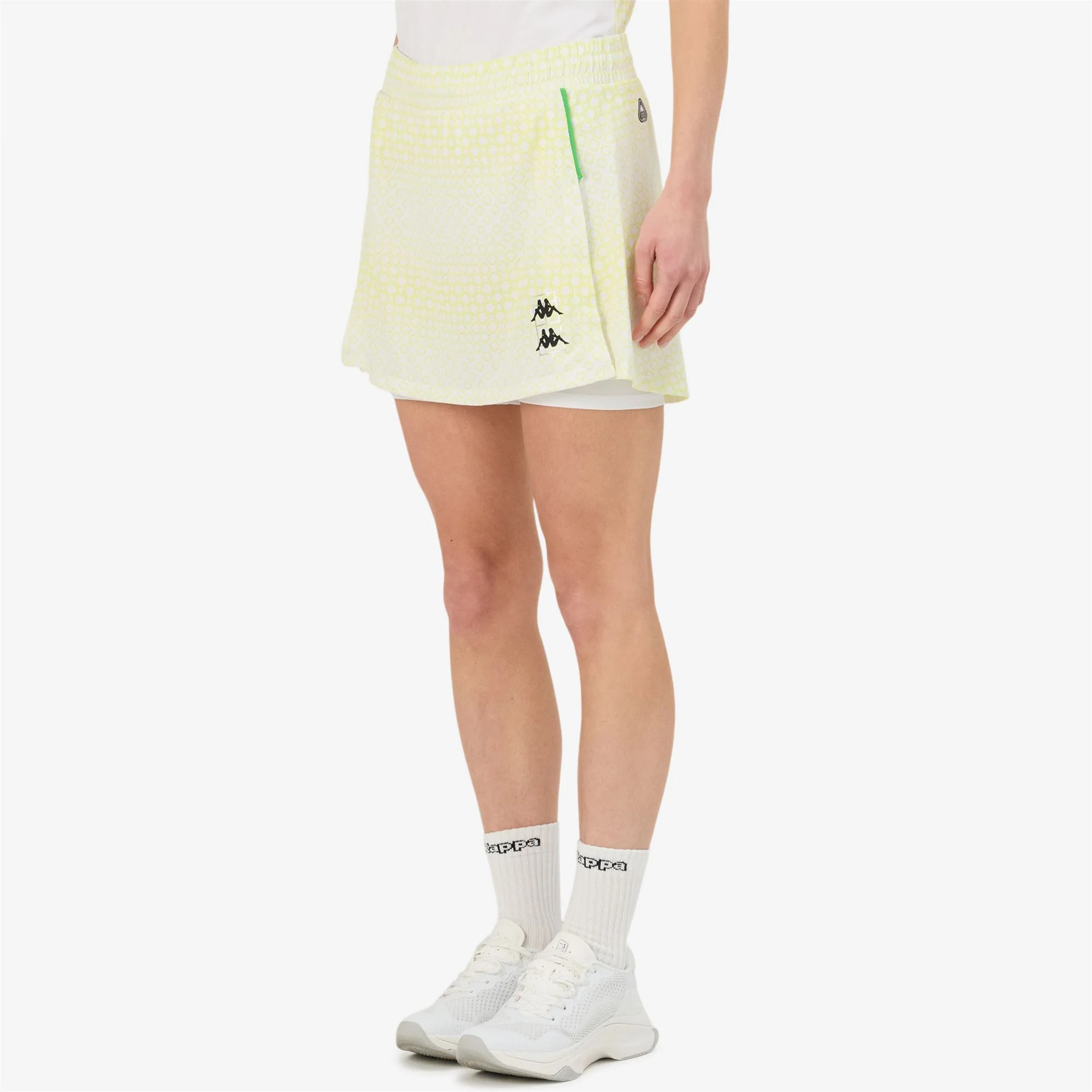 Kappa - Faldas Mujer Blanco - Kombat Padel Fava 2