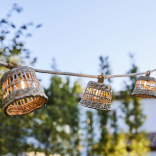Guirlande solaire SAMOA 10 LED 8M