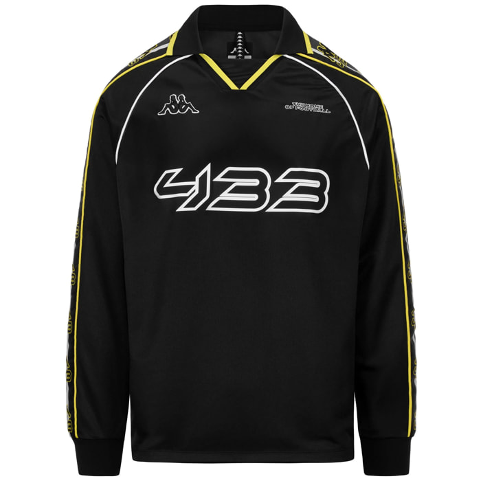 Maglie gioco Kappa Uomo 222 Banda Rombat 433 Nero