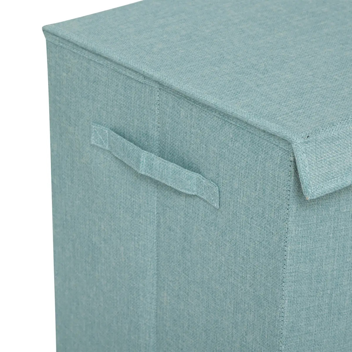 Panier à linge "Colorama" bleu arctic 74L