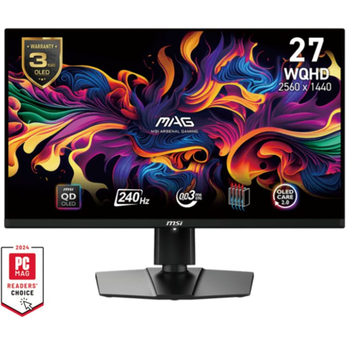 Ecran PC Gamer MSI MAG 271QPX QD-OLED E2