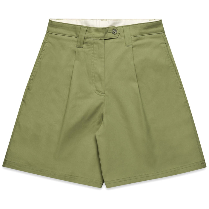 Kappa - Pantaloni Corti Donna Verde - Ercilia