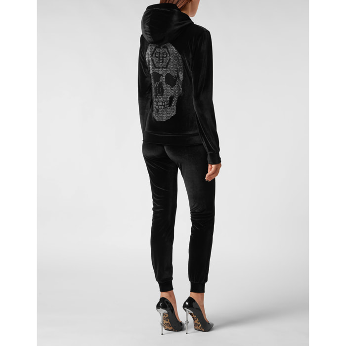 PHILIPP PLEIN Chándal: Sudadera con capucha y pantalón SKULL