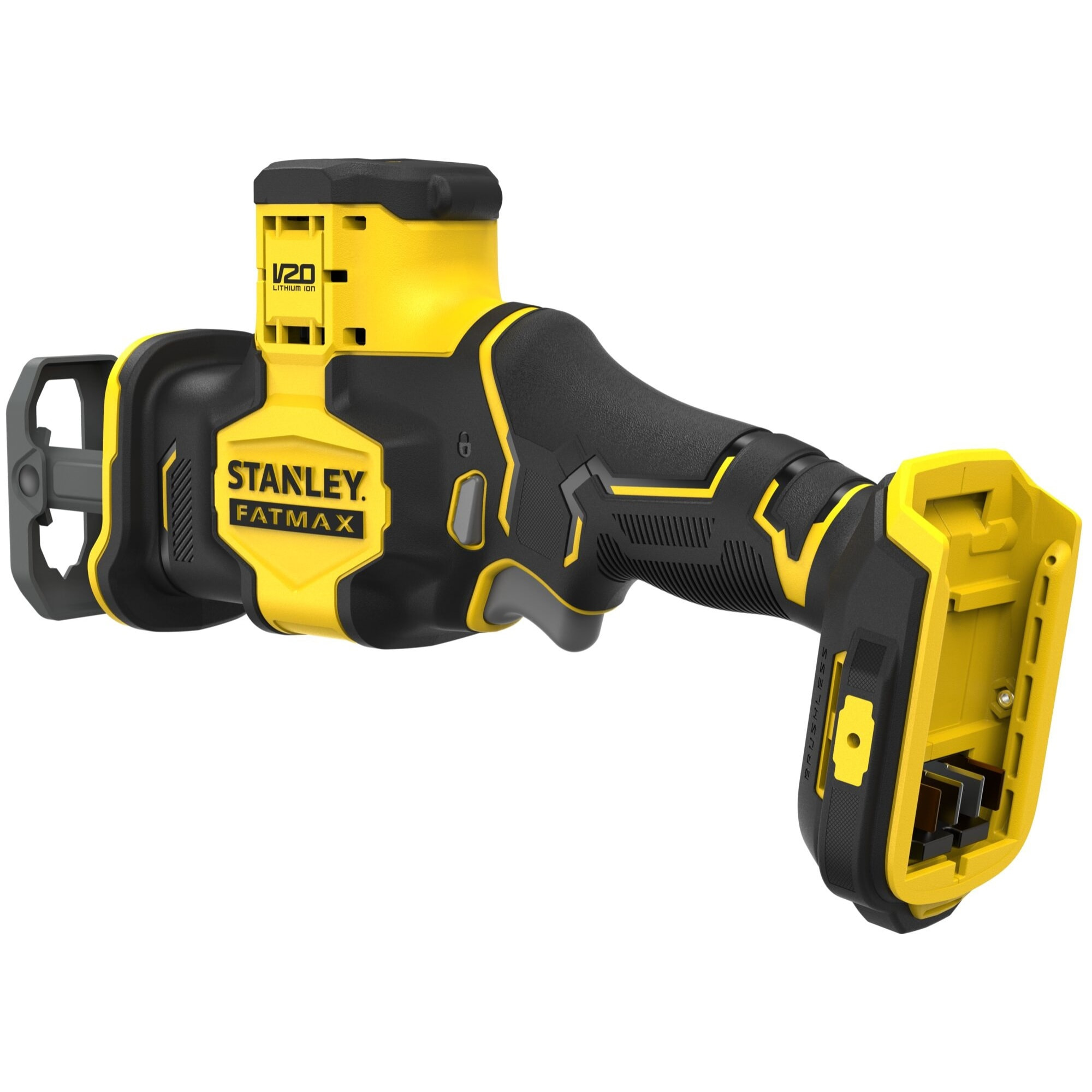 STANLEY FATMAX V20 Scie Sabre à une main 18V - SFMCS305B-XJ - Livrée Sans Batterie
