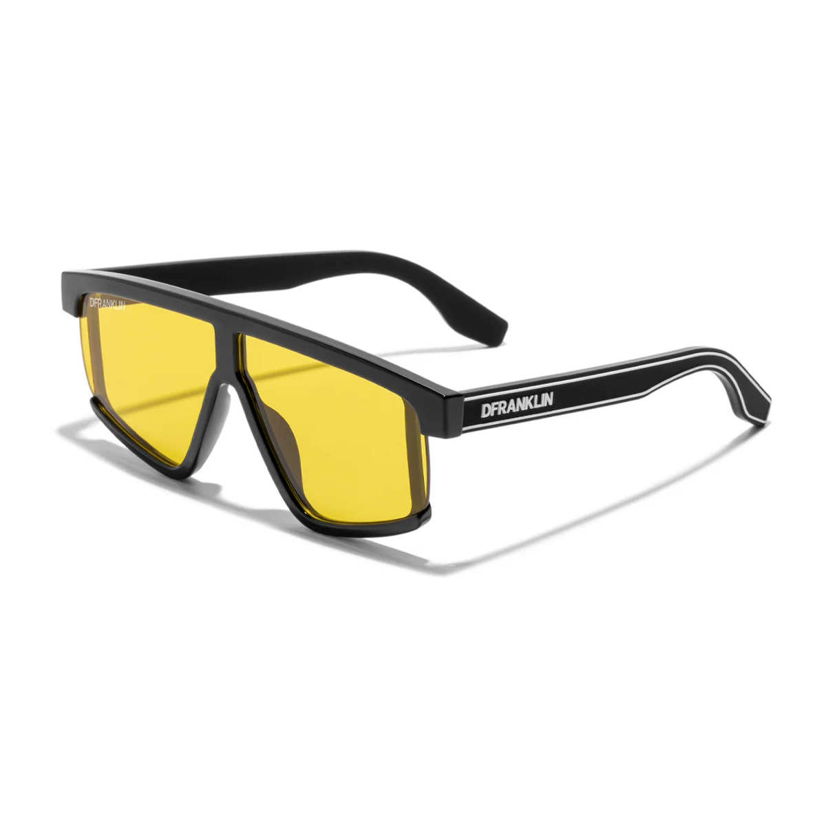 Gafas de Sol Alpha Shiny Black / Yellow D.Franklin