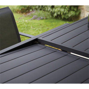 Ensemble table et chaises de jardin  - vert sauge - HONFLEUR XL BEZIERS