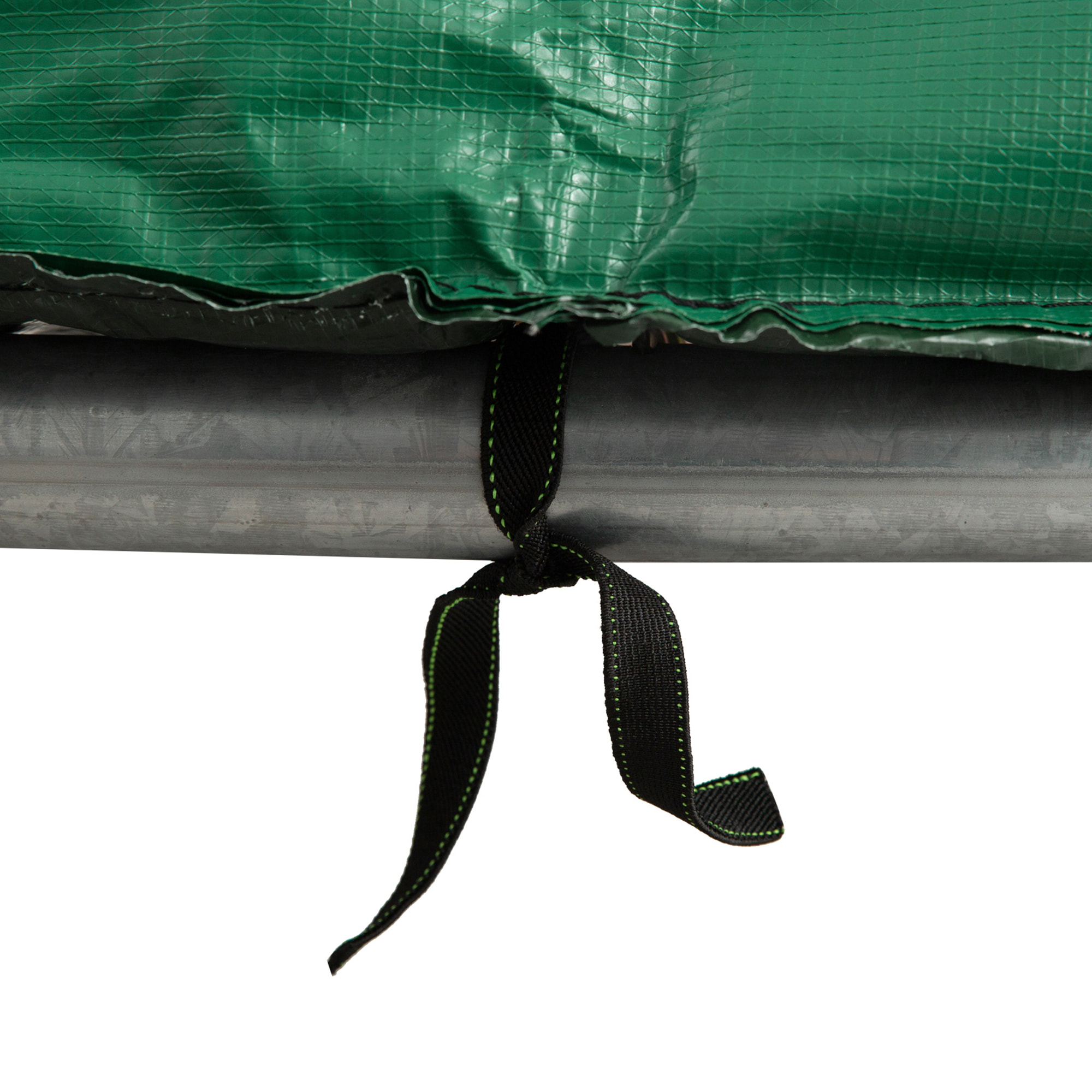 Cubierta Proteccion Borde Cama Elastica PVC PE Ø244cm Verde