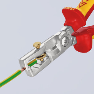 Pince à dénuder et coupe-câbles StriX - KNIPEX - 13 66 180