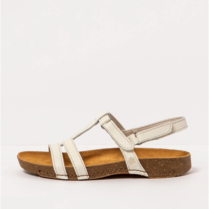 Sandalias 0946 NAPPA CREAM/ I BREATHE color Cream