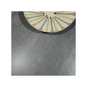 Table extensible 200 à 300 cm céramique gris pieds incurvés - MILANO