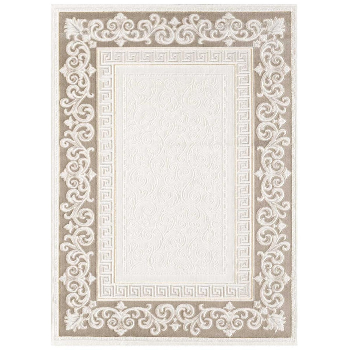 Tapis salon et chambre tissé motif simple SEPA