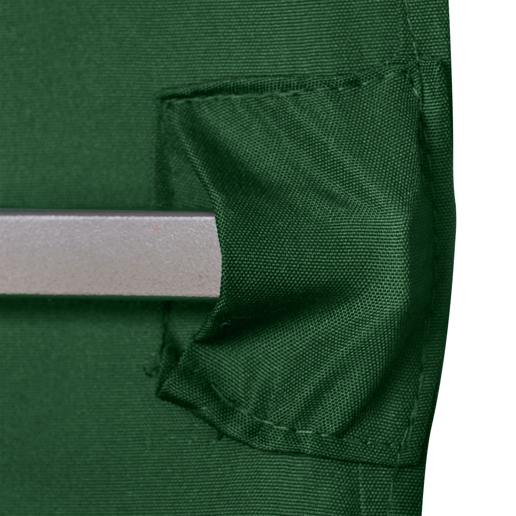 Outsunny Techo de Repuesto para Cenador, 3x3 m, Cubierta de Repuesto con 8 Orificios de Drenaje, Ventilación y Protección UV, SOLO Toldo de Recambio para Pabellón Gazebo, Verde