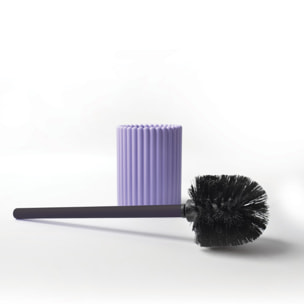 Brosse Wc avec support Polyresine KEONI Lavande MSV