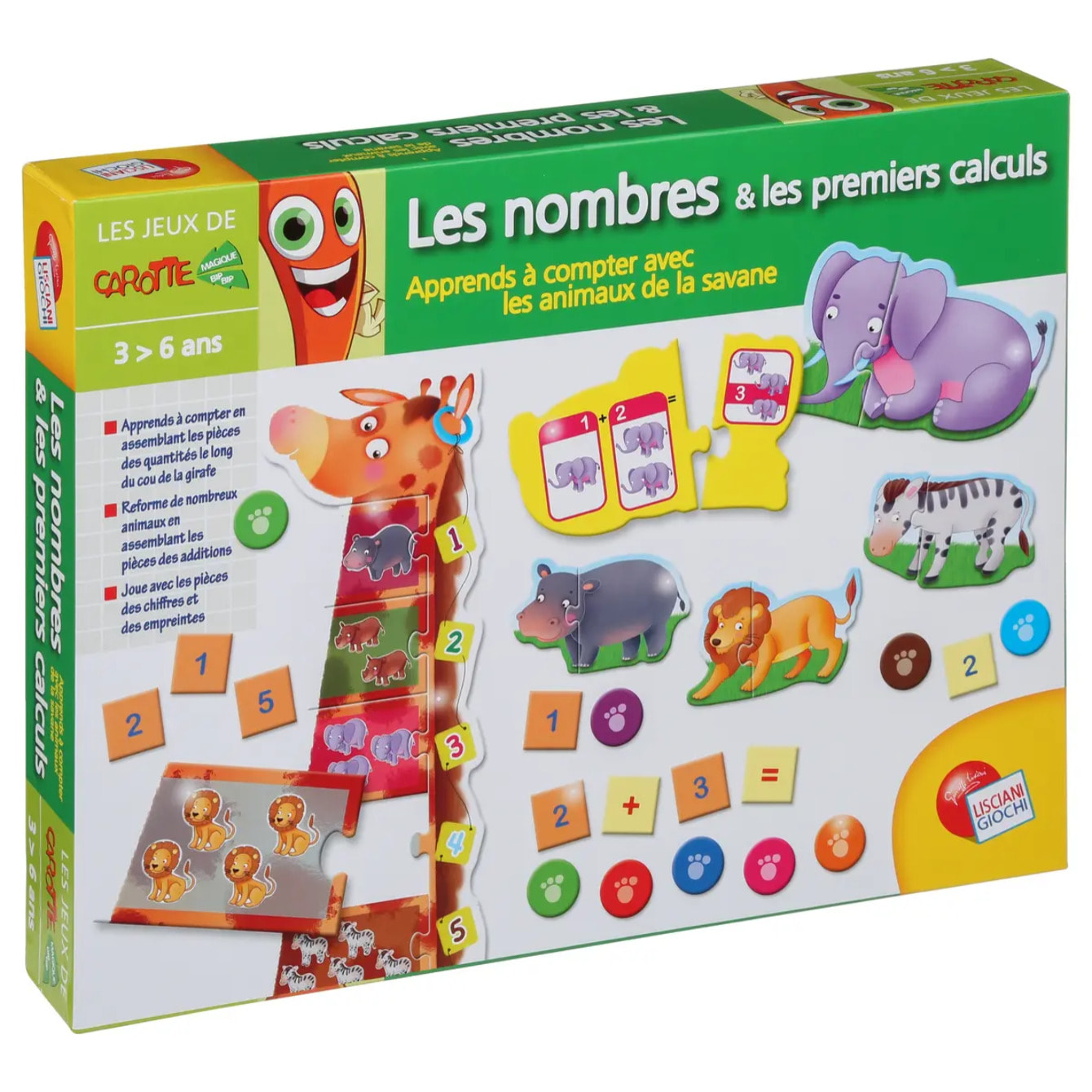 Jeu éducatif activités 3 - 6 ans assorti