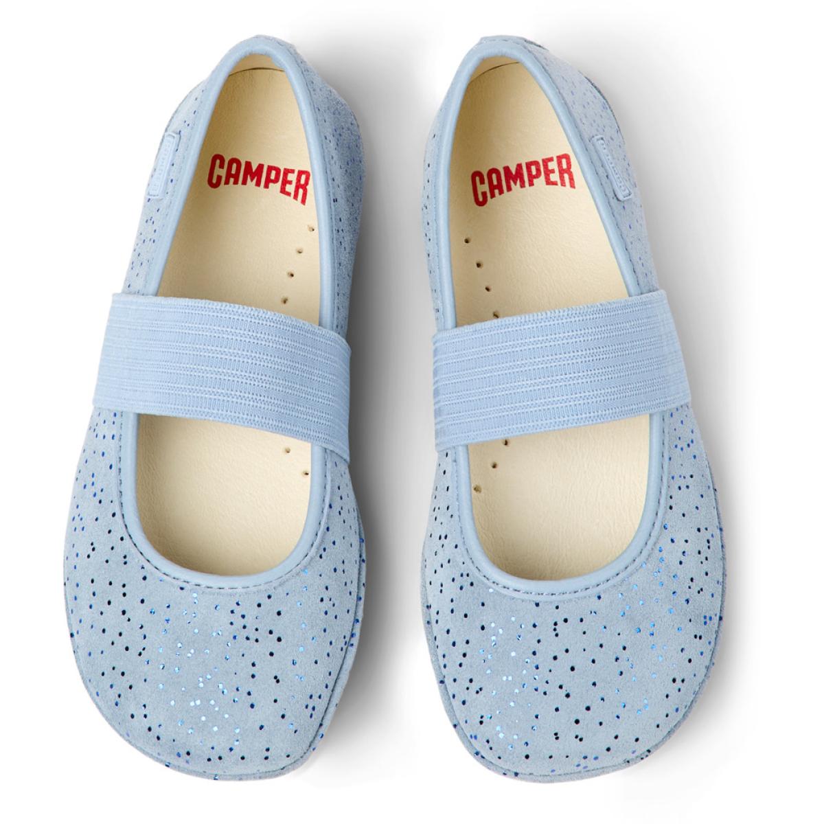 CAMPER Right - Ballerine Blu Bambino Unisex