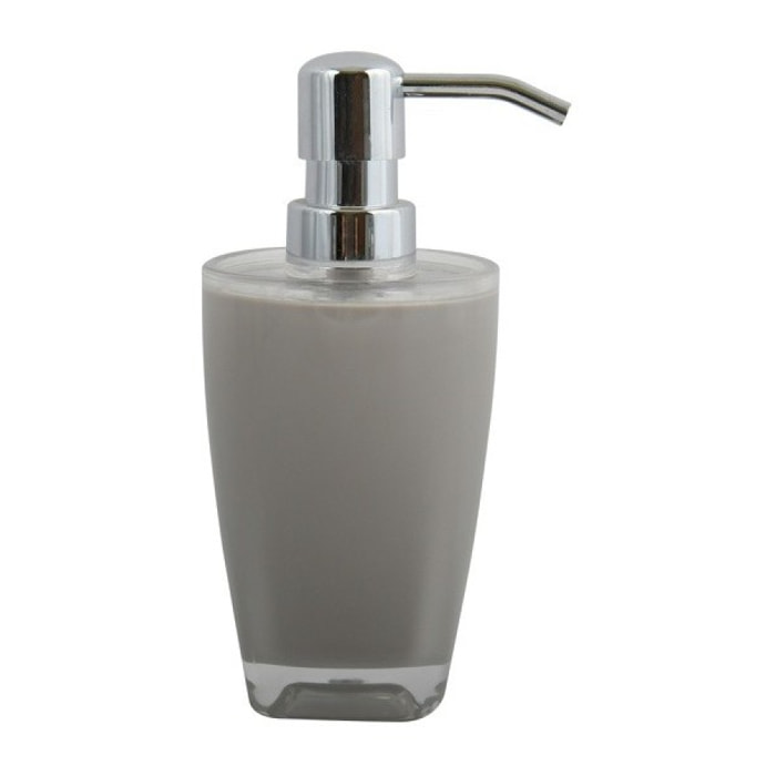 Distributeur de savon Acrylique TAHITI Taupe MSV