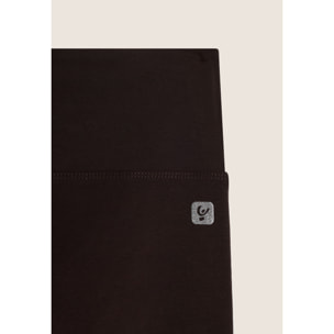 Leggings in cotone con vita alta e carré a cuore