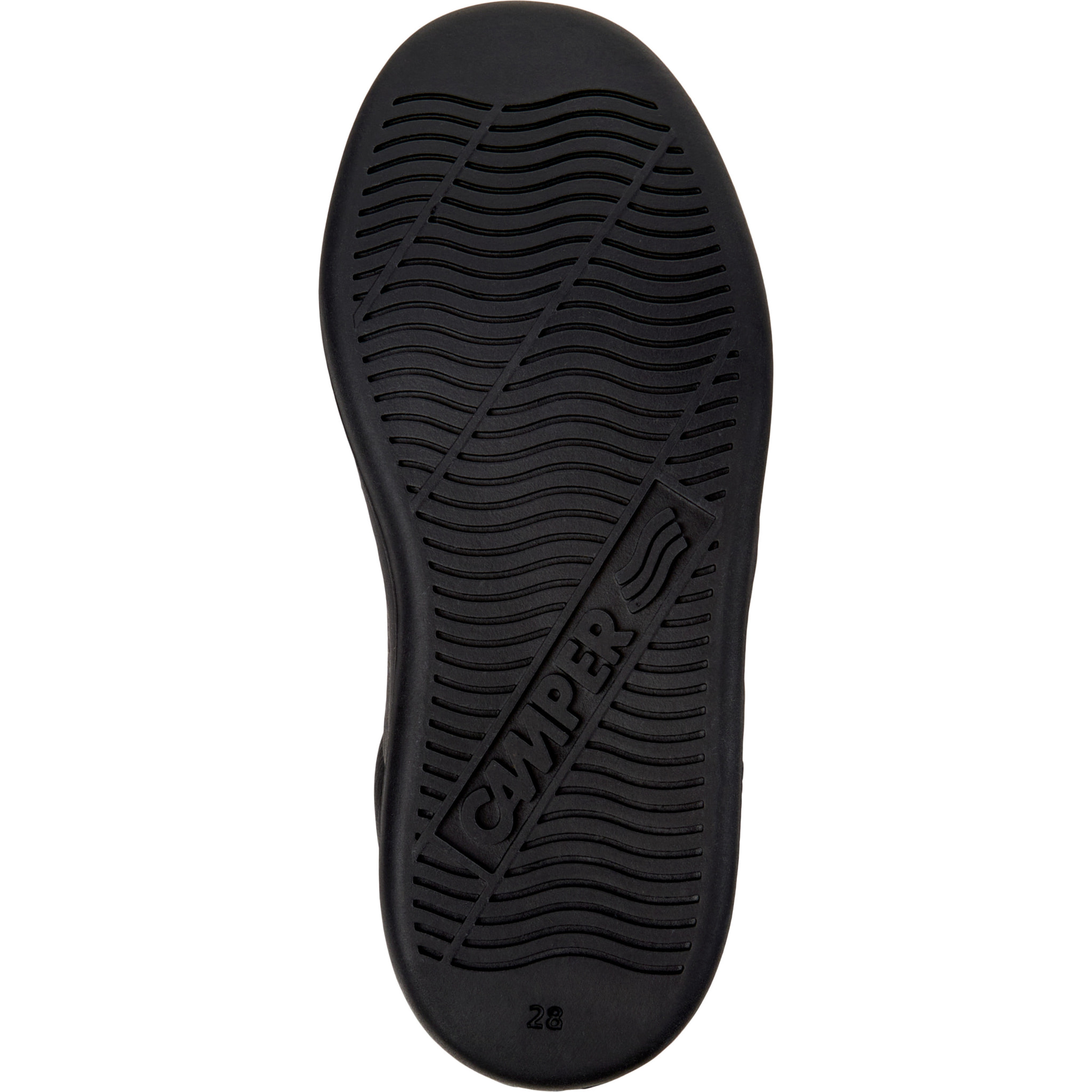 Sneaker-Bootie - CAMPER Runner Four - Nero - Pelle liscia