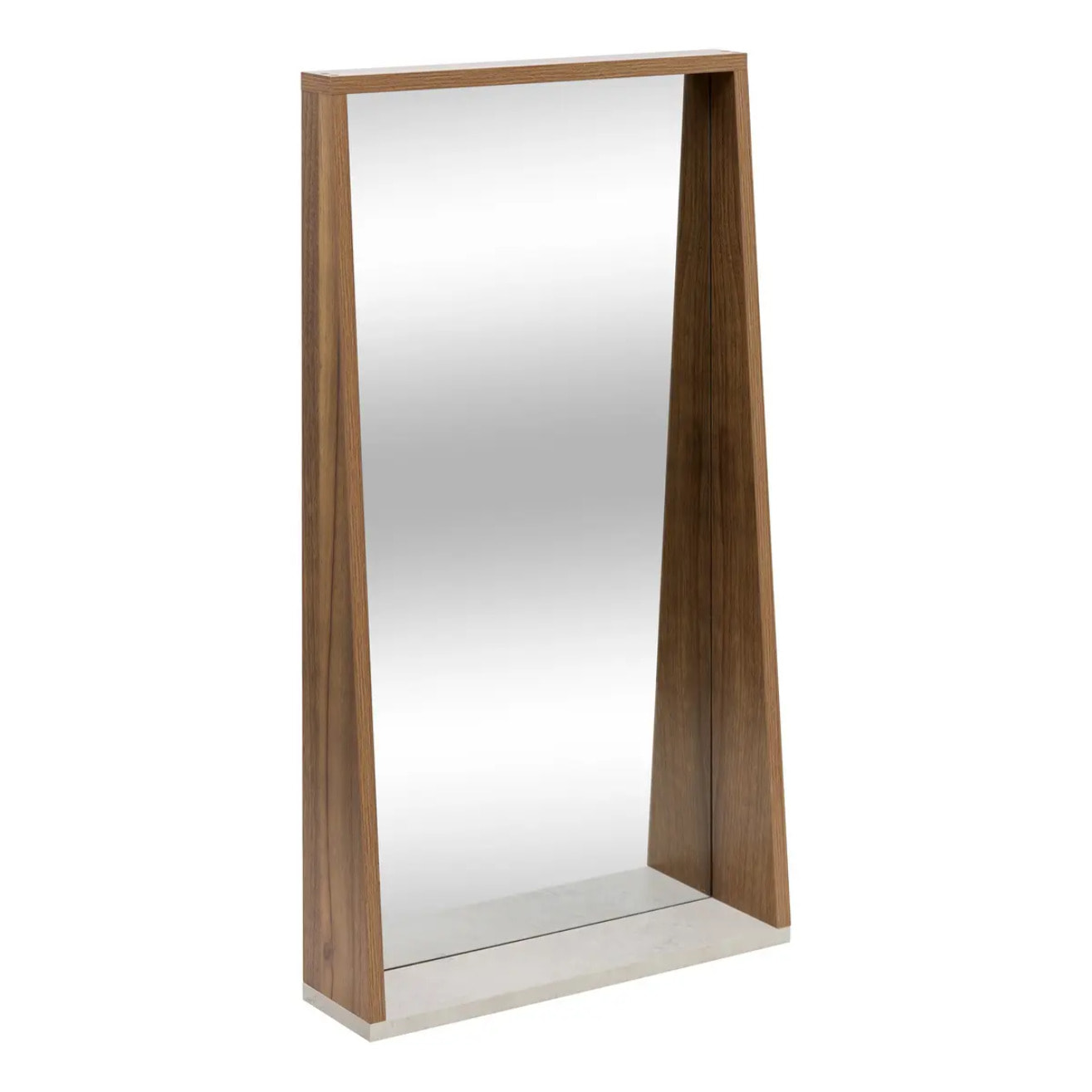 Miroir Come rectangulaire 43x77cm marron