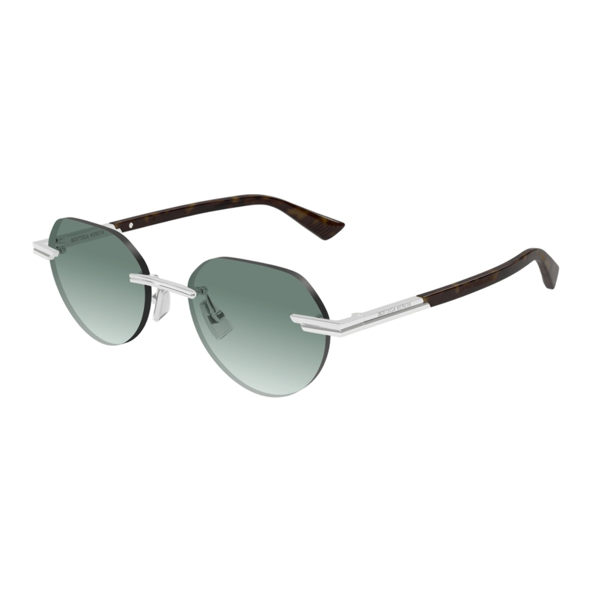 Gafas de Sol Bottega Veneta BV1379S-002 de Metal Hombre 51 mm