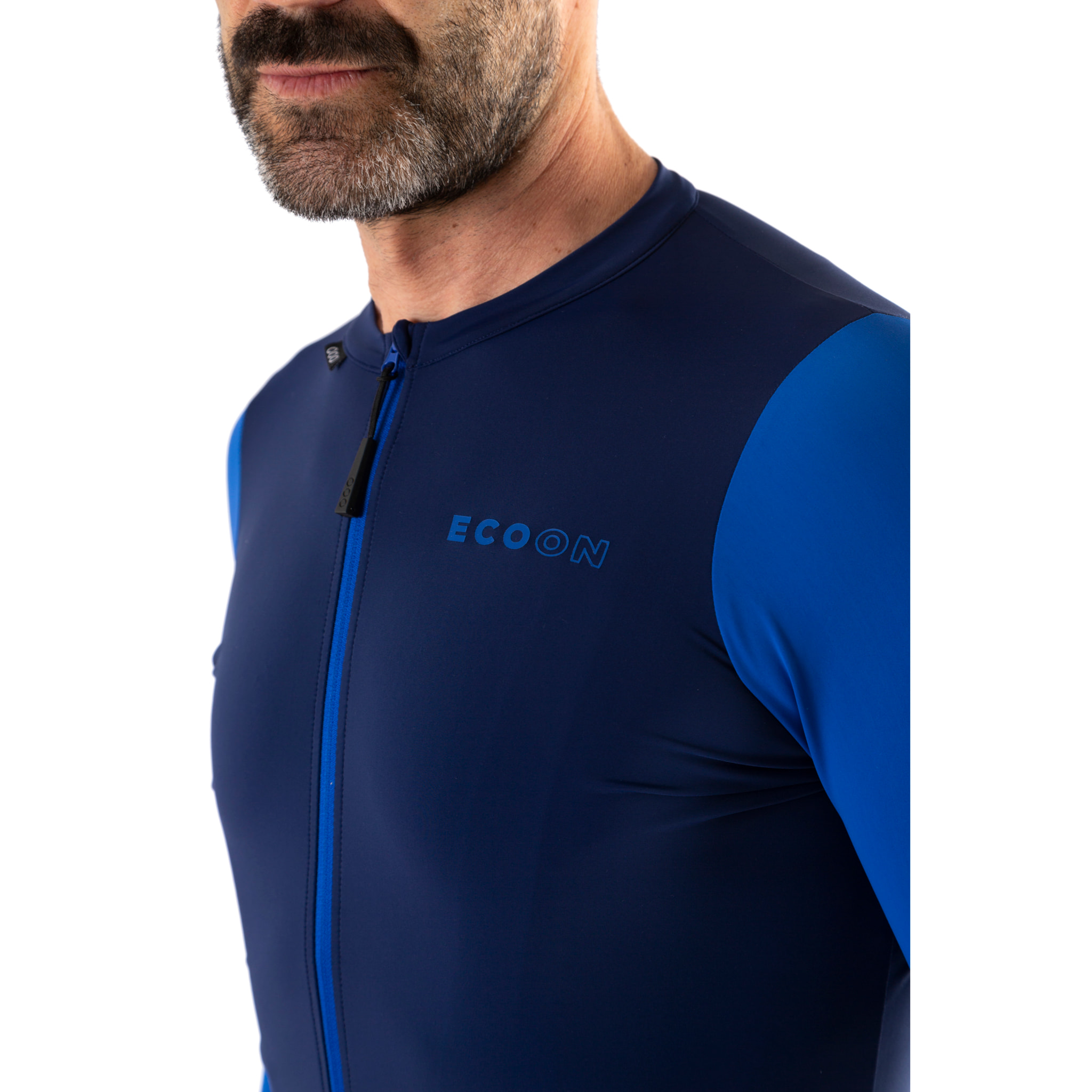 Maillot de manga larga ECOON modelo Bonneville en color Azul