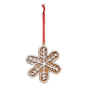 SDN RESINE FLOCON COOKIE 8CM