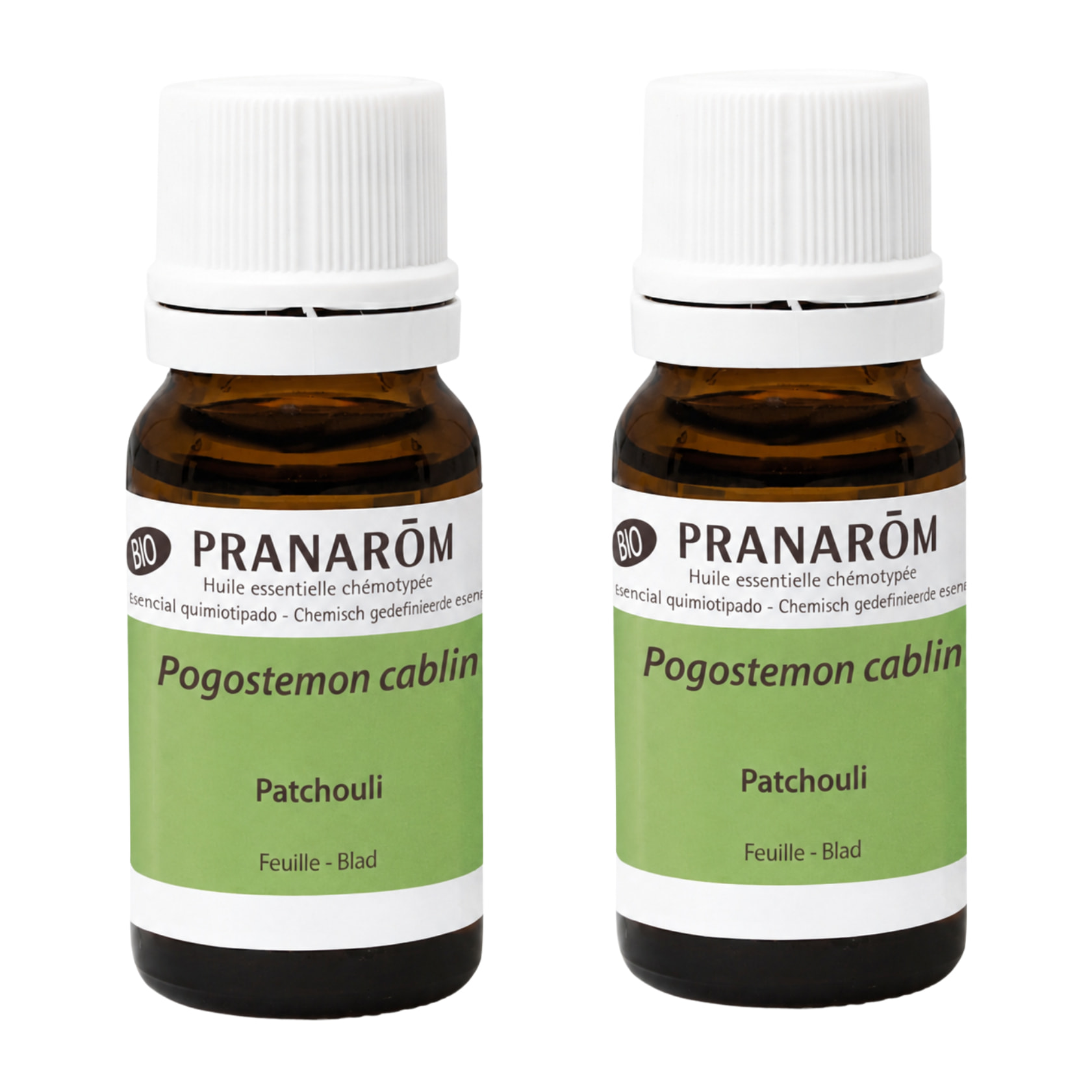 Pranarom - Duo d'Huiles Essentielles Patchouli - Bio - 10 ml