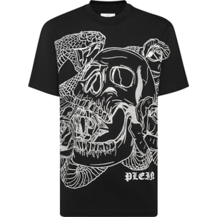 PHILIPP PLEIN Camiseta Cuello Redondo SNAKE