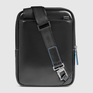 Piquadro Borsello in pelle porta iPad®mini con tasca per AirPods® e protezione RFID