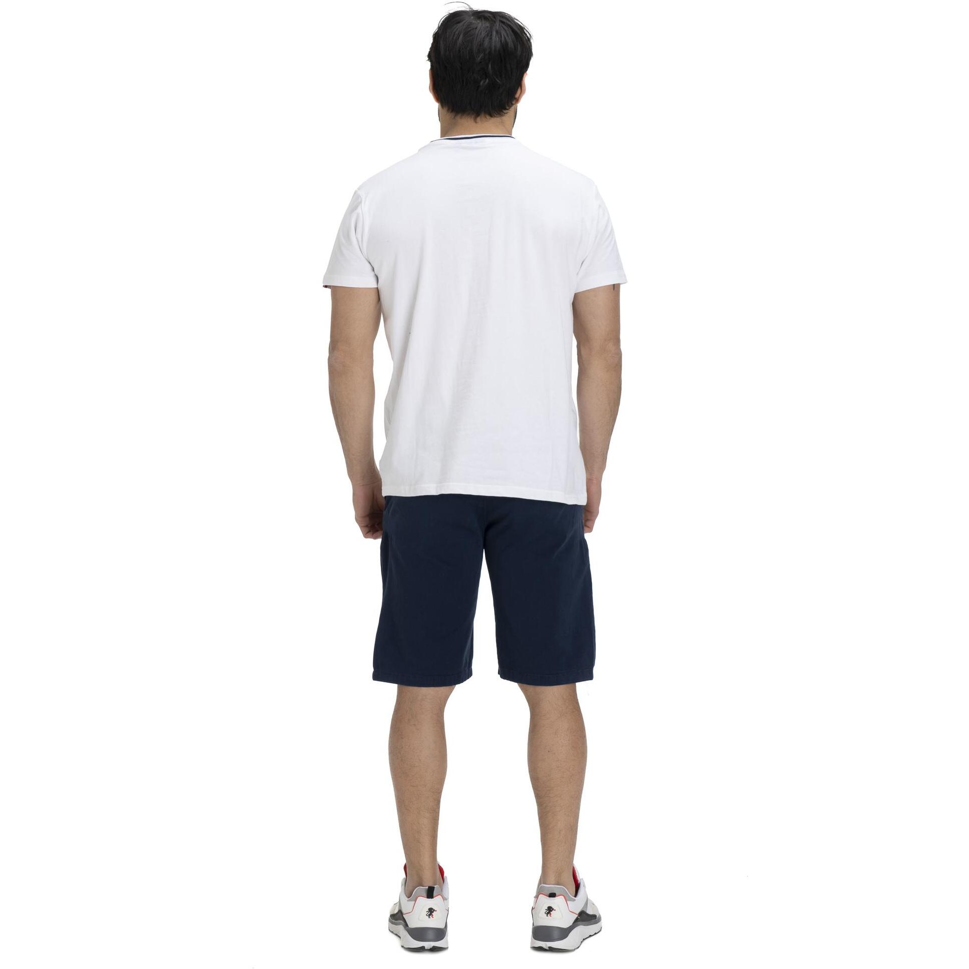 Camiseta básica hombre cuello redondo