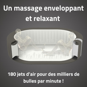 Bestway Spa gonflable ovale Lay-Z-Spa Mauritius AirJet avec WiFi 5-7 personnes