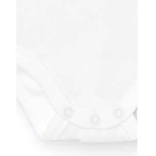 Body bebé manga corta cuello bolillo