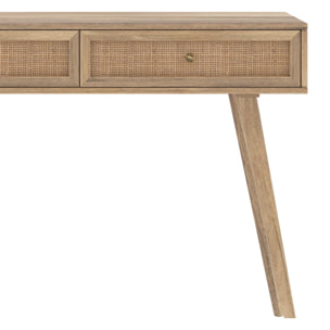 Console en bois de manguier 2 tiroirs - Masala
