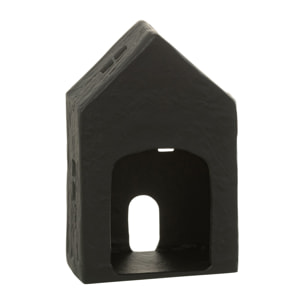 J-Line bougeoir Maison - aluminium - noir