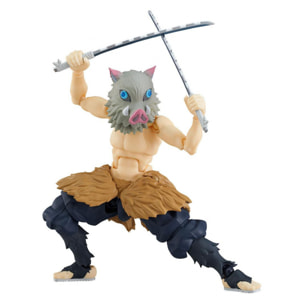 Demon Slayer: Kimetsu No Yaiba Figma Action Figura Inosuke Hashibira 14 Cm Max Factory