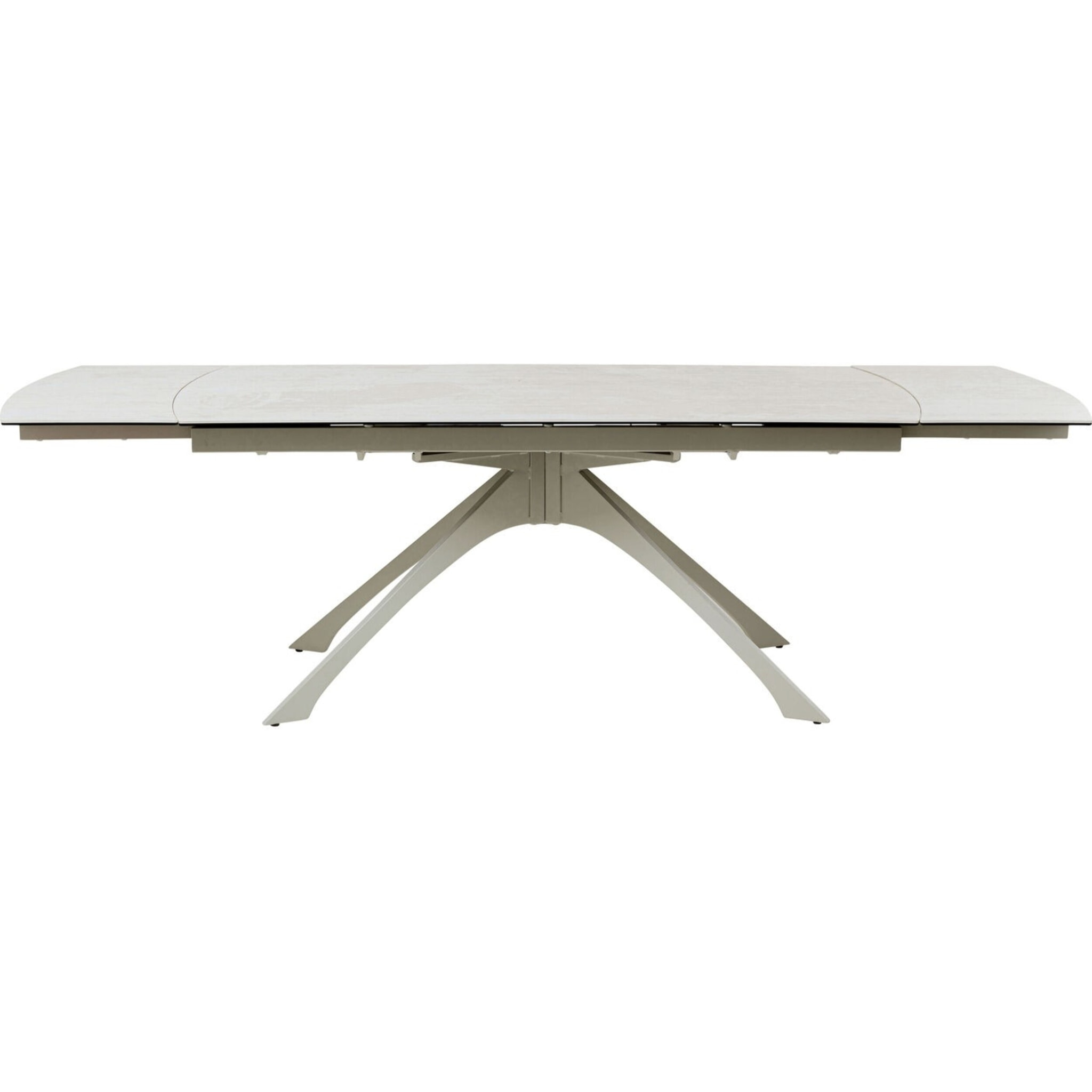 Table à rallonges Lana 260x90cm beige Kare Design